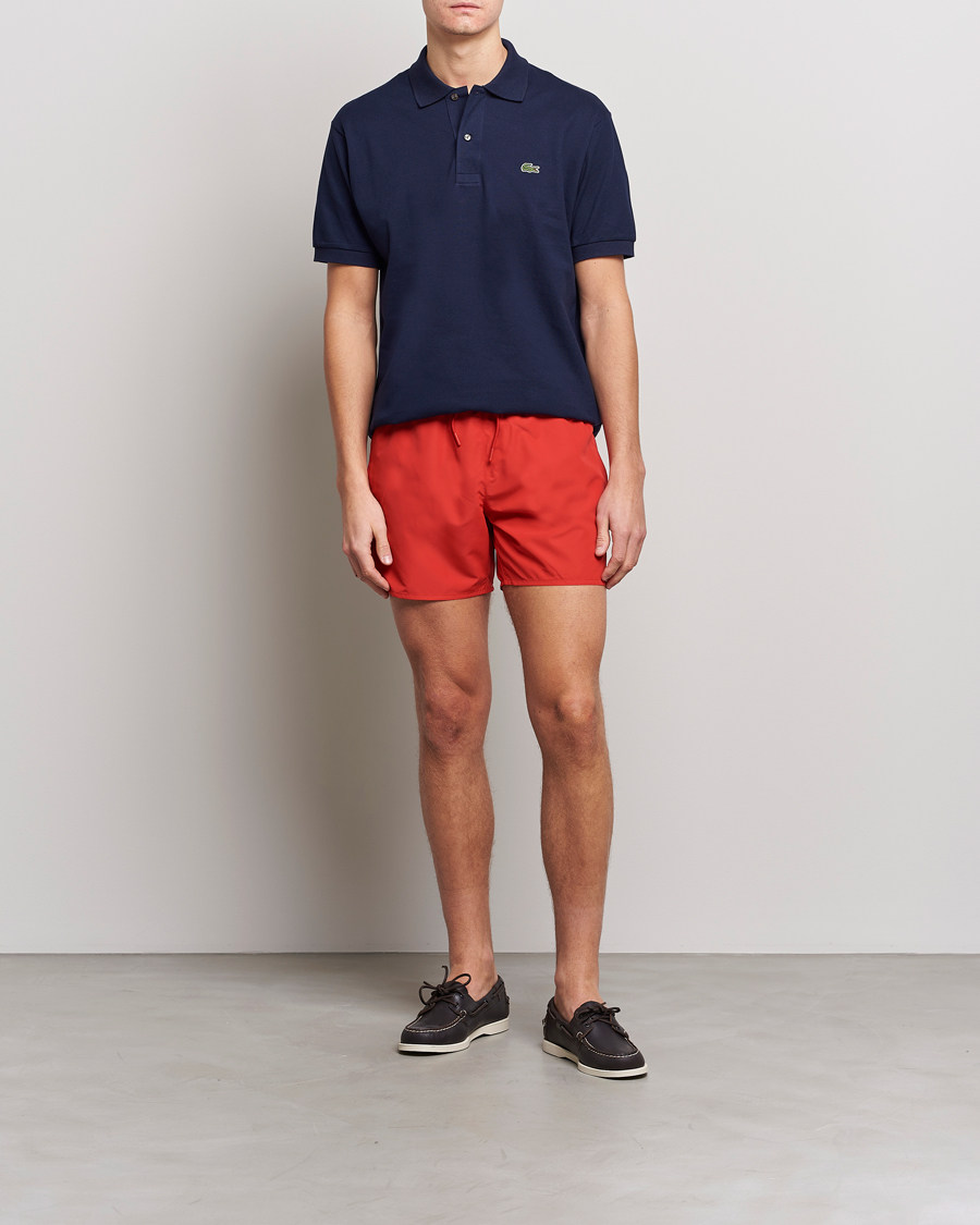 Heren | Zwembroek | Lacoste | Bathingtrunks Red