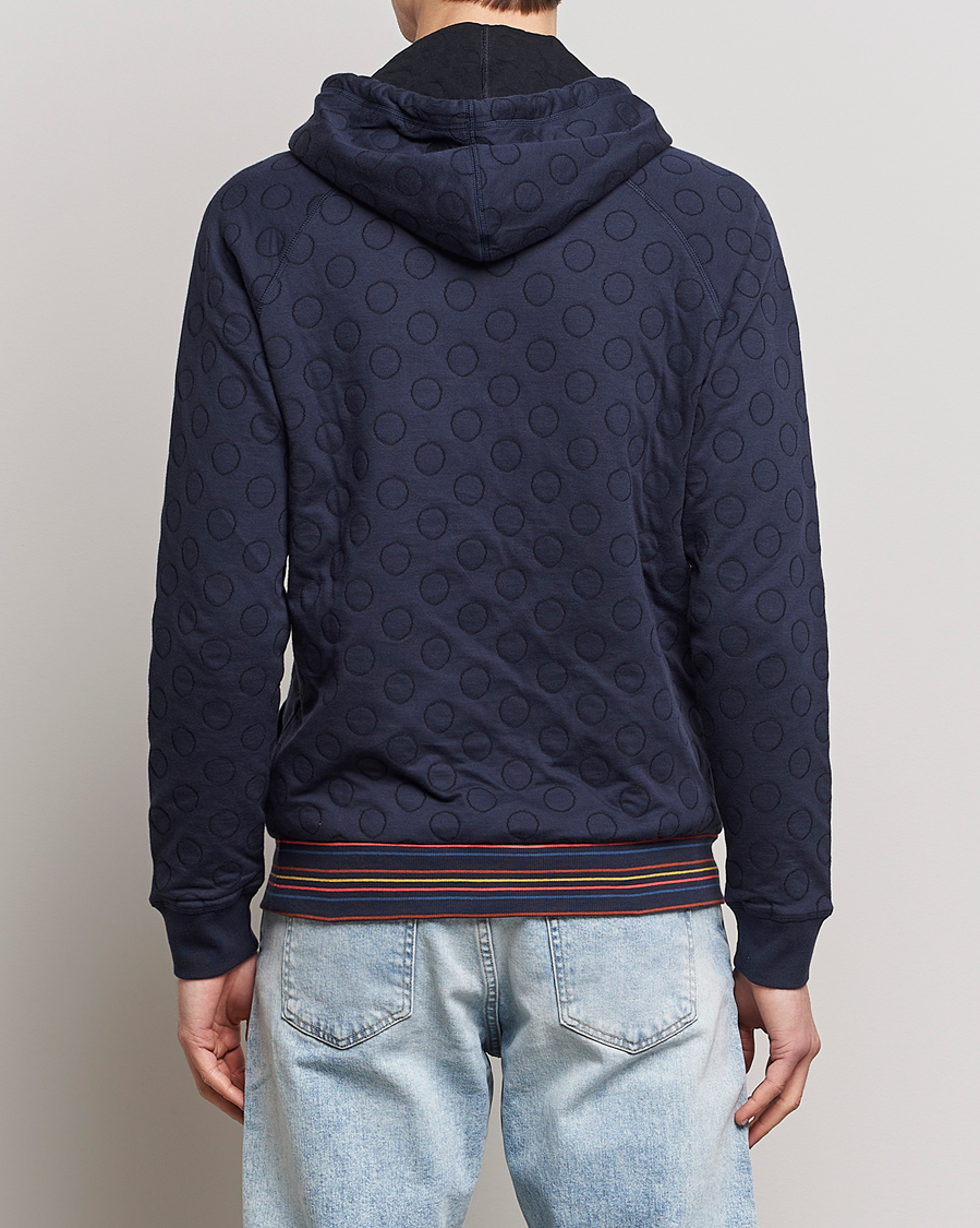 Heren | Truien | Paul Smith | Jacquard Hoodie Navy