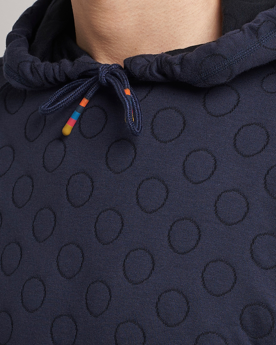 Heren | Truien | Paul Smith | Jacquard Hoodie Navy