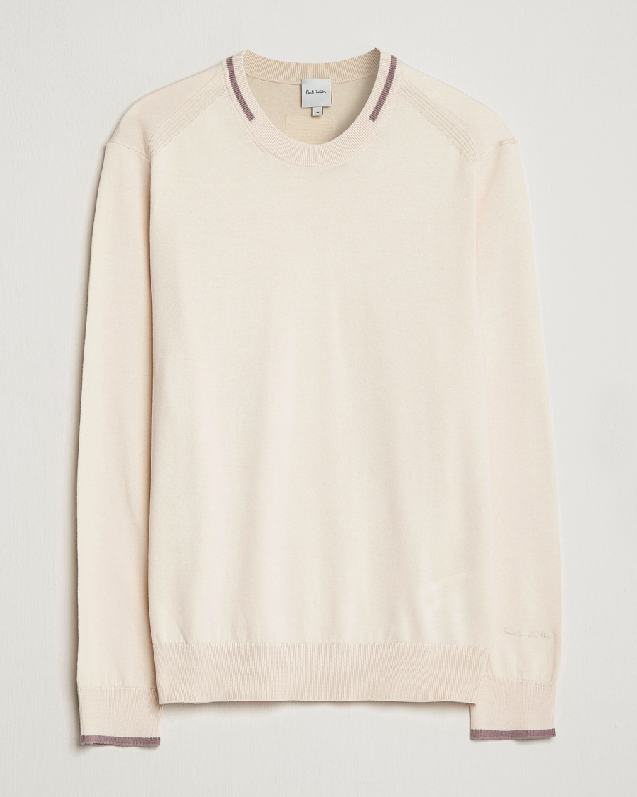 Heren | Truien | Paul Smith | Organic Cotton Knitted Sweater Off White