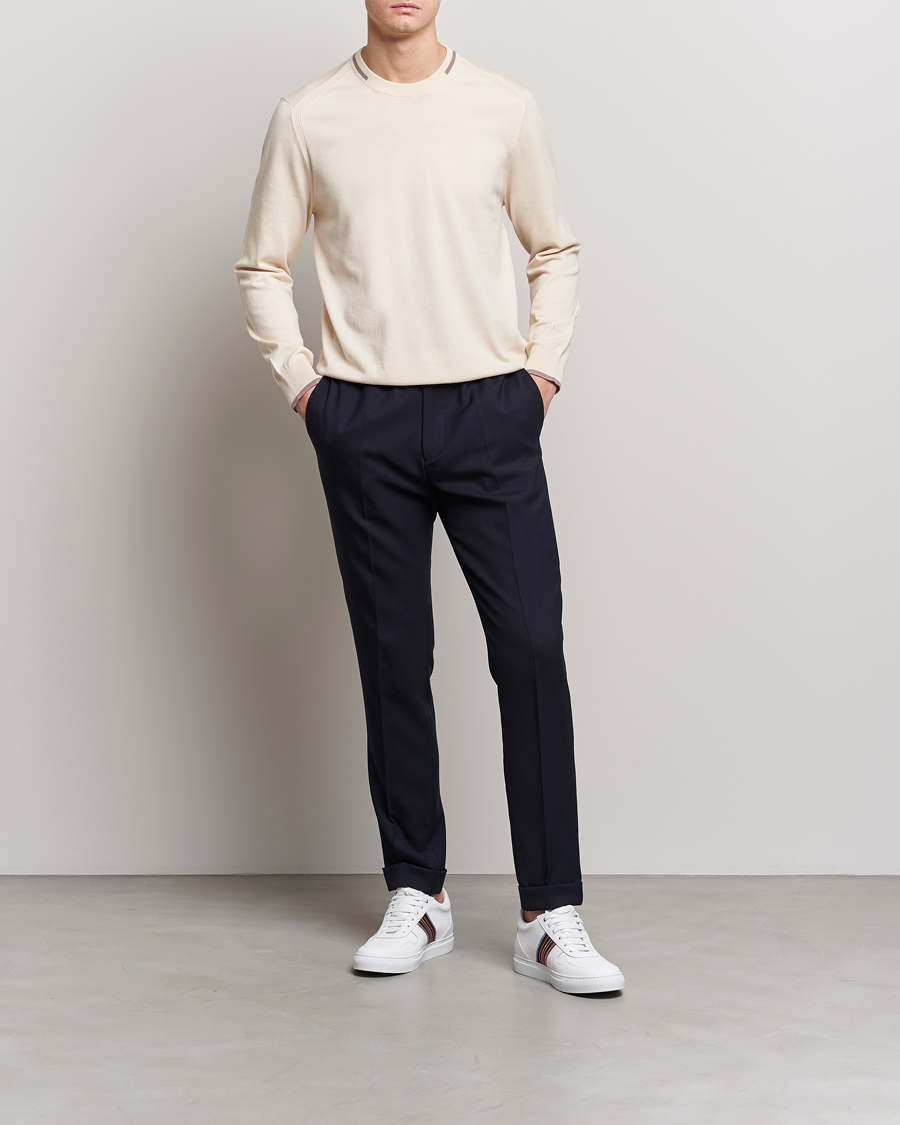 Heren | Truien | Paul Smith | Organic Cotton Knitted Sweater Off White