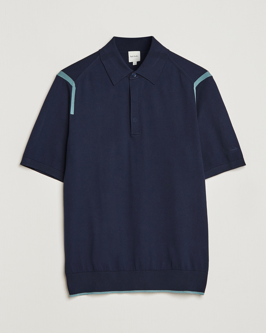Heren | Polo's | Paul Smith | Organic Cotton Polo Dark Navy
