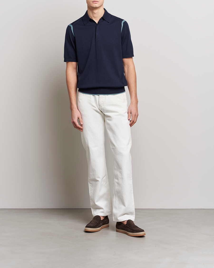 Heren | Polo's | Paul Smith | Organic Cotton Polo Dark Navy
