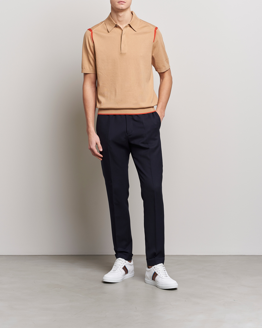 Heren | Polo's | Paul Smith | Organic Cotton Polo Light Beige