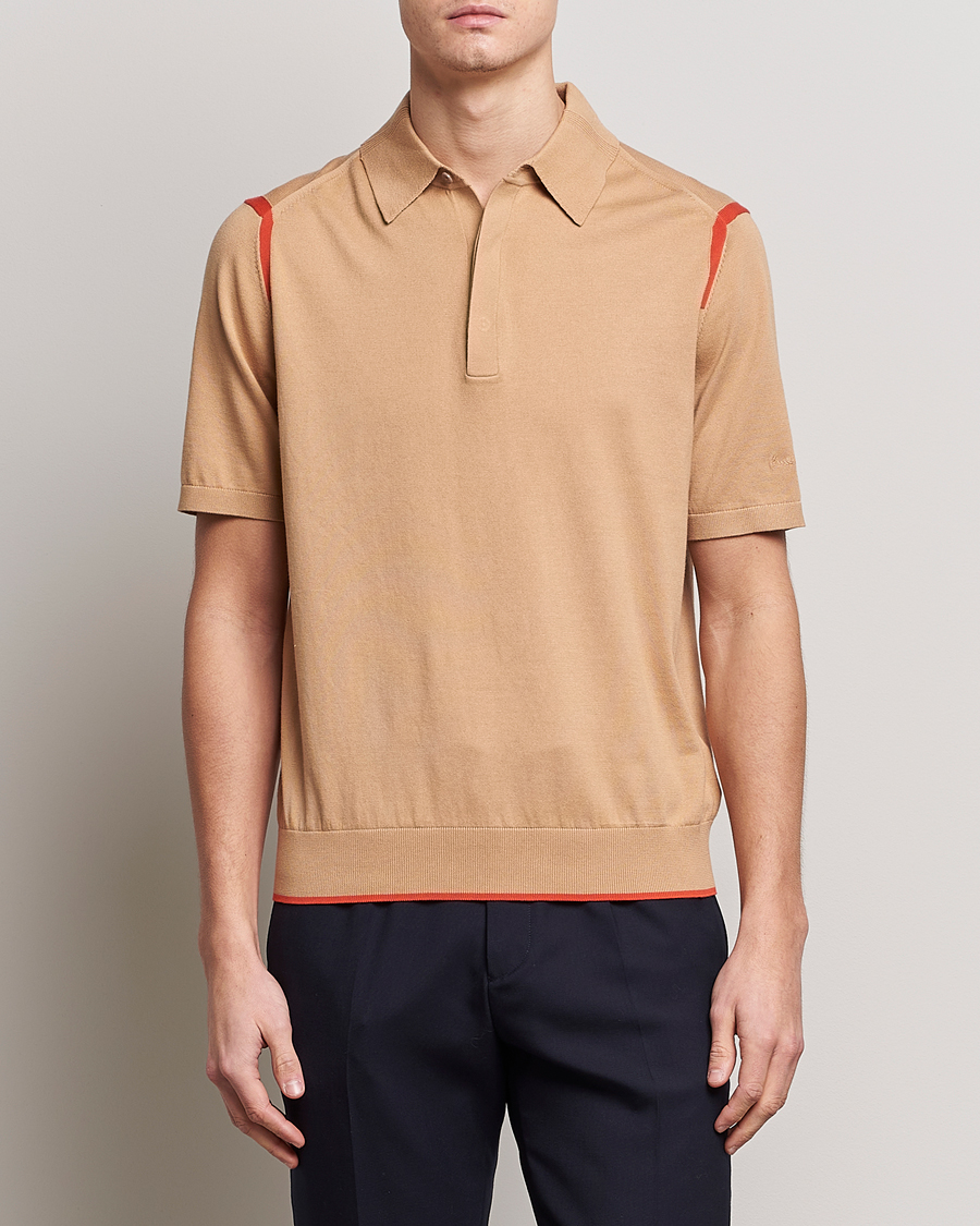 Heren | Polo's | Paul Smith | Organic Cotton Polo Light Beige