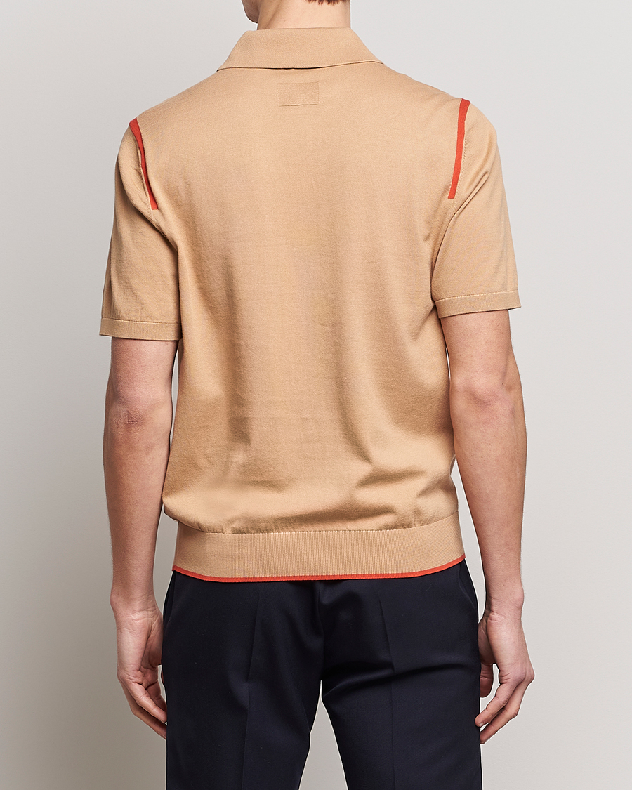 Heren | Polo's | Paul Smith | Organic Cotton Polo Light Beige