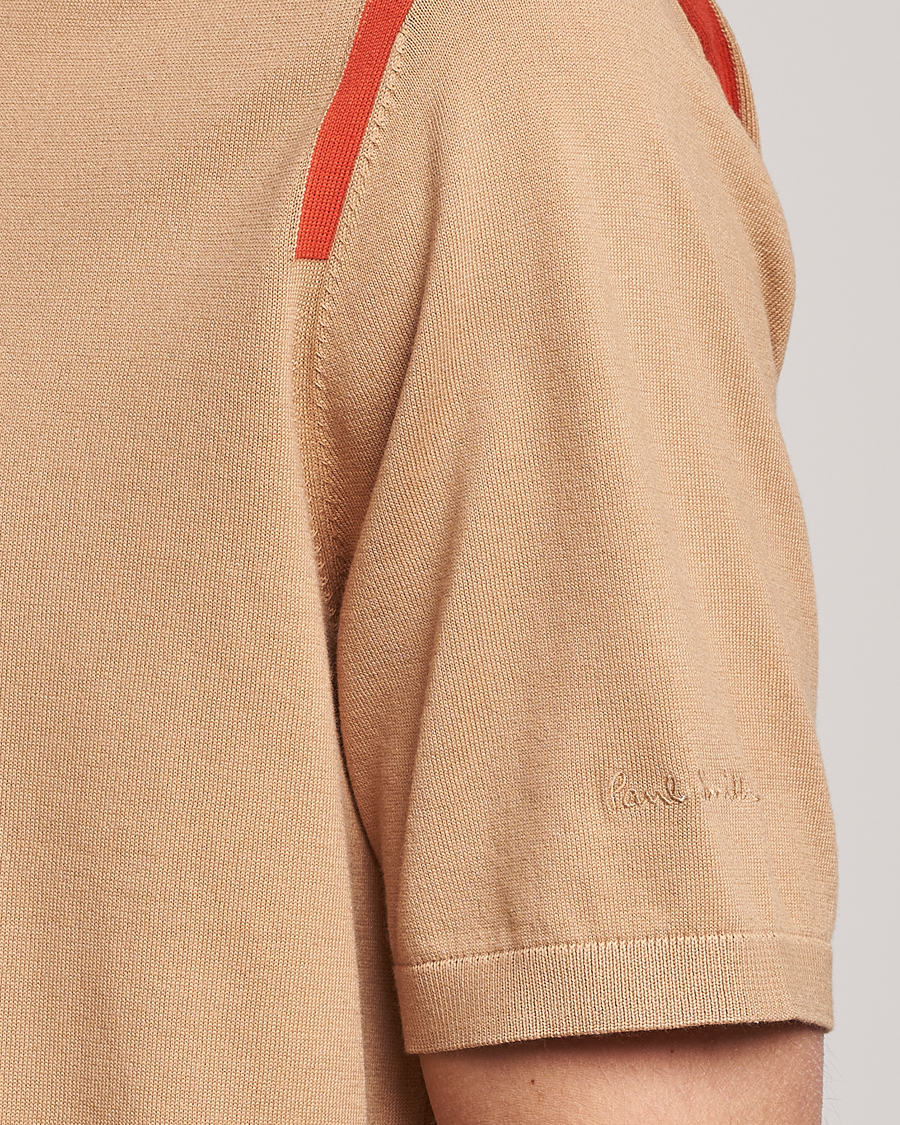 Heren | Polo's | Paul Smith | Organic Cotton Polo Light Beige