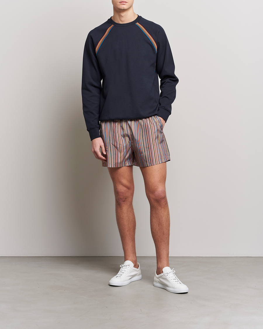 Heren | Truien | Paul Smith | Raglan Cotton Sweatshirt Dark Navy