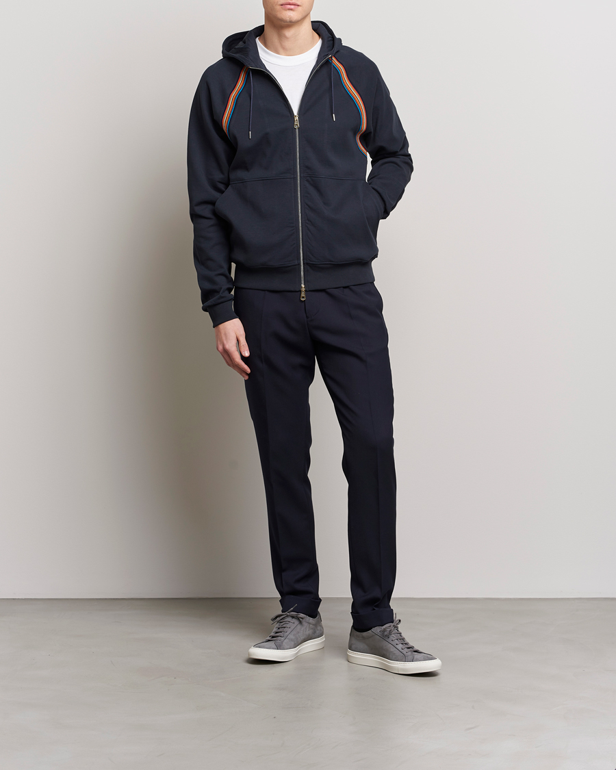 Heren | Truien | Paul Smith | Hooded Cotton Sweatshirt Dark Navy