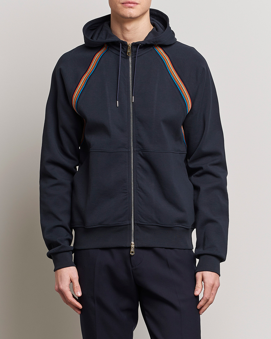 Heren | Truien | Paul Smith | Hooded Cotton Sweatshirt Dark Navy