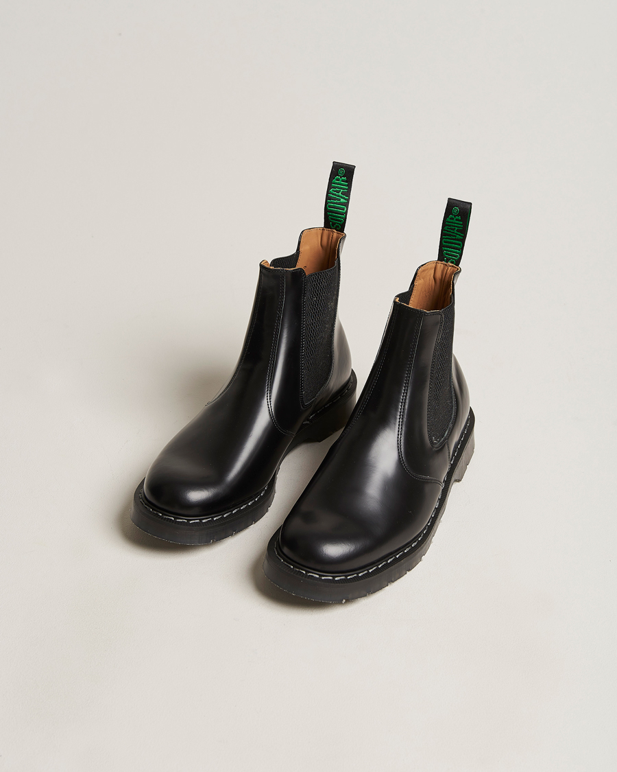 Heren | Solovair | Solovair | Dealer Boot Black Shine