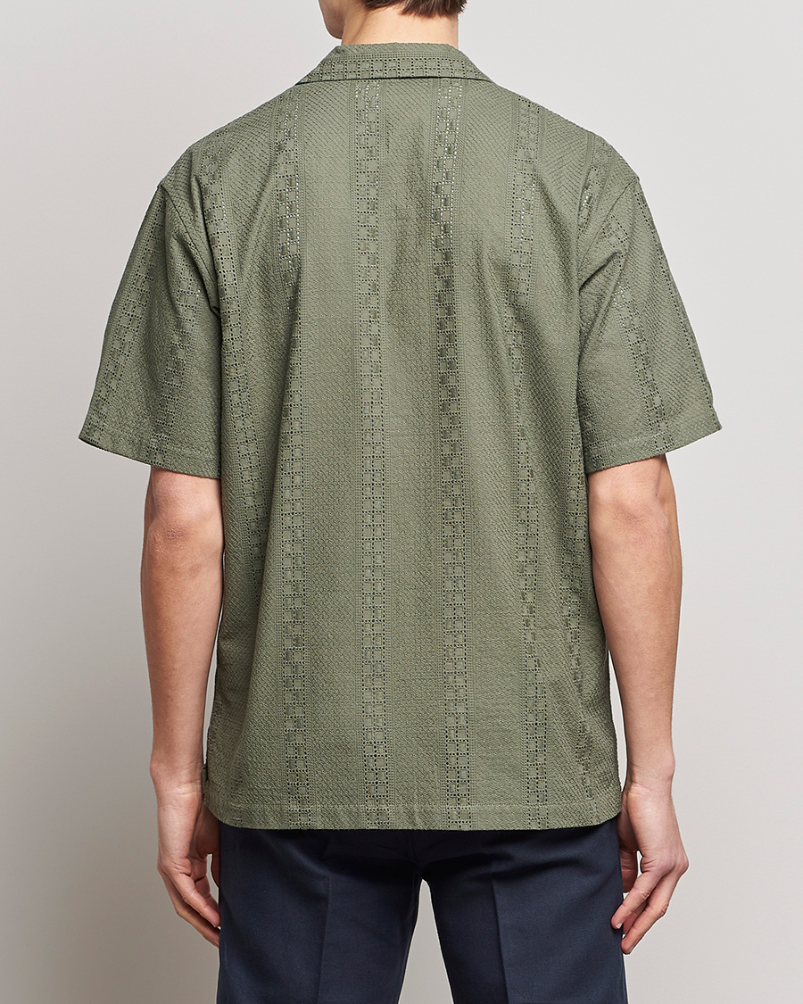 Heren | Overhemden | Samsøe Samsøe | Samsøe & Samsøe Emerson Cotton Short Sleeve Shirt Beetle