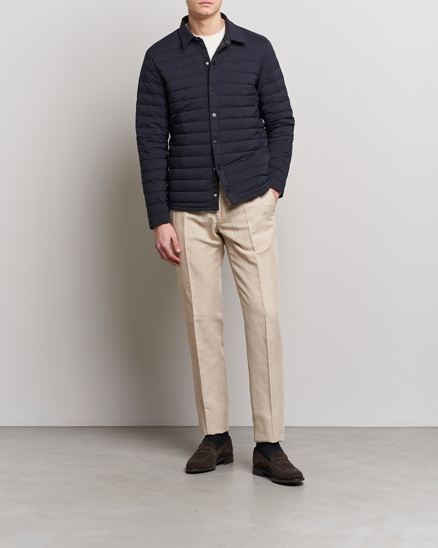 Heren | Jassen | UBR | Super Sonic Shirt Jacket Navy