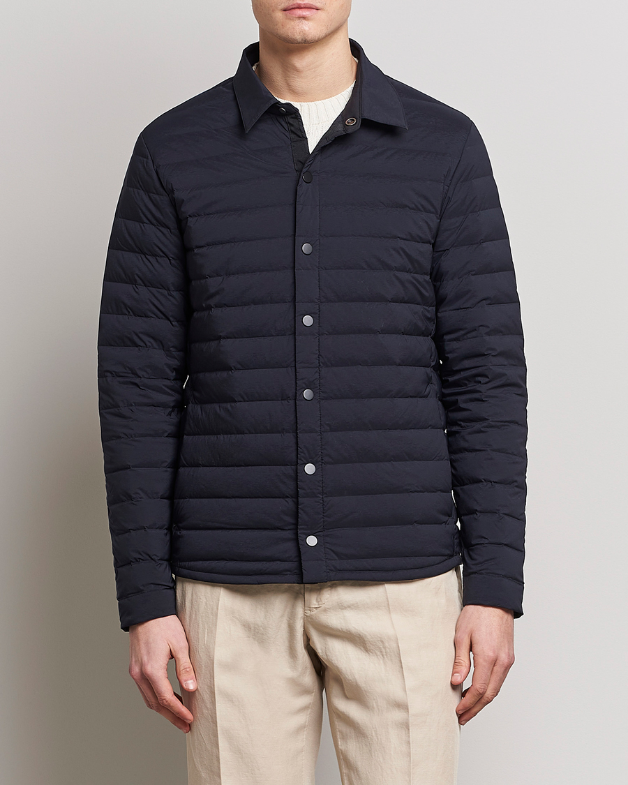 Heren | Formele jassen | UBR | Super Sonic Shirt Jacket Navy