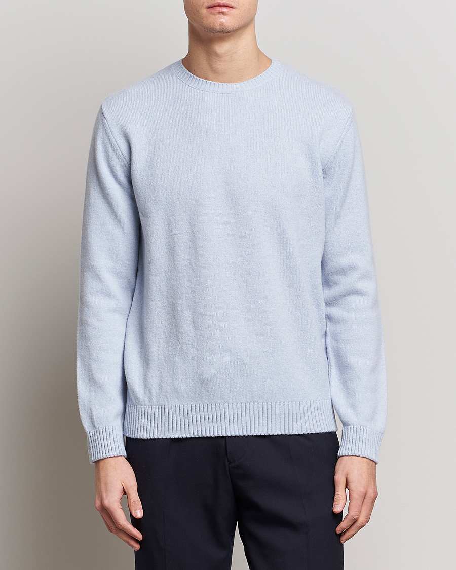 Men |  | Colorful Standard | Classic Merino Wool Crew Neck Polar Blue