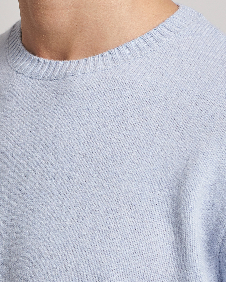 Heren | Truien | Colorful Standard | Classic Merino Wool Crew Neck Polar Blue