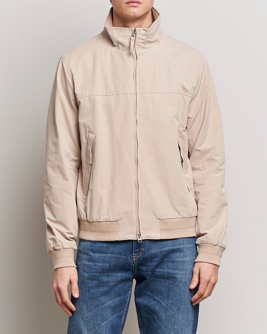 Heren | Jassen | GANT | The Hampshire Jacket Dry Sand