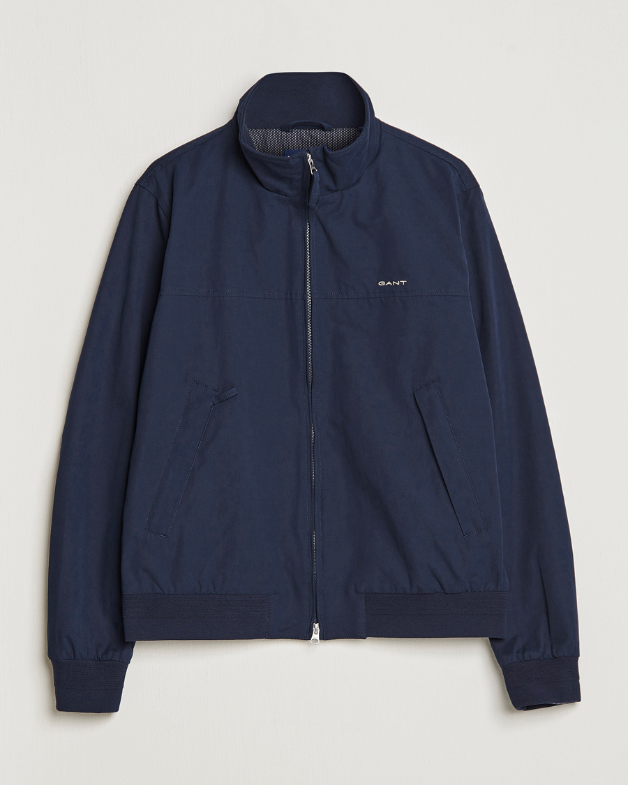 Heren | Jassen | GANT | The Hampshire Jacket Evening Blue