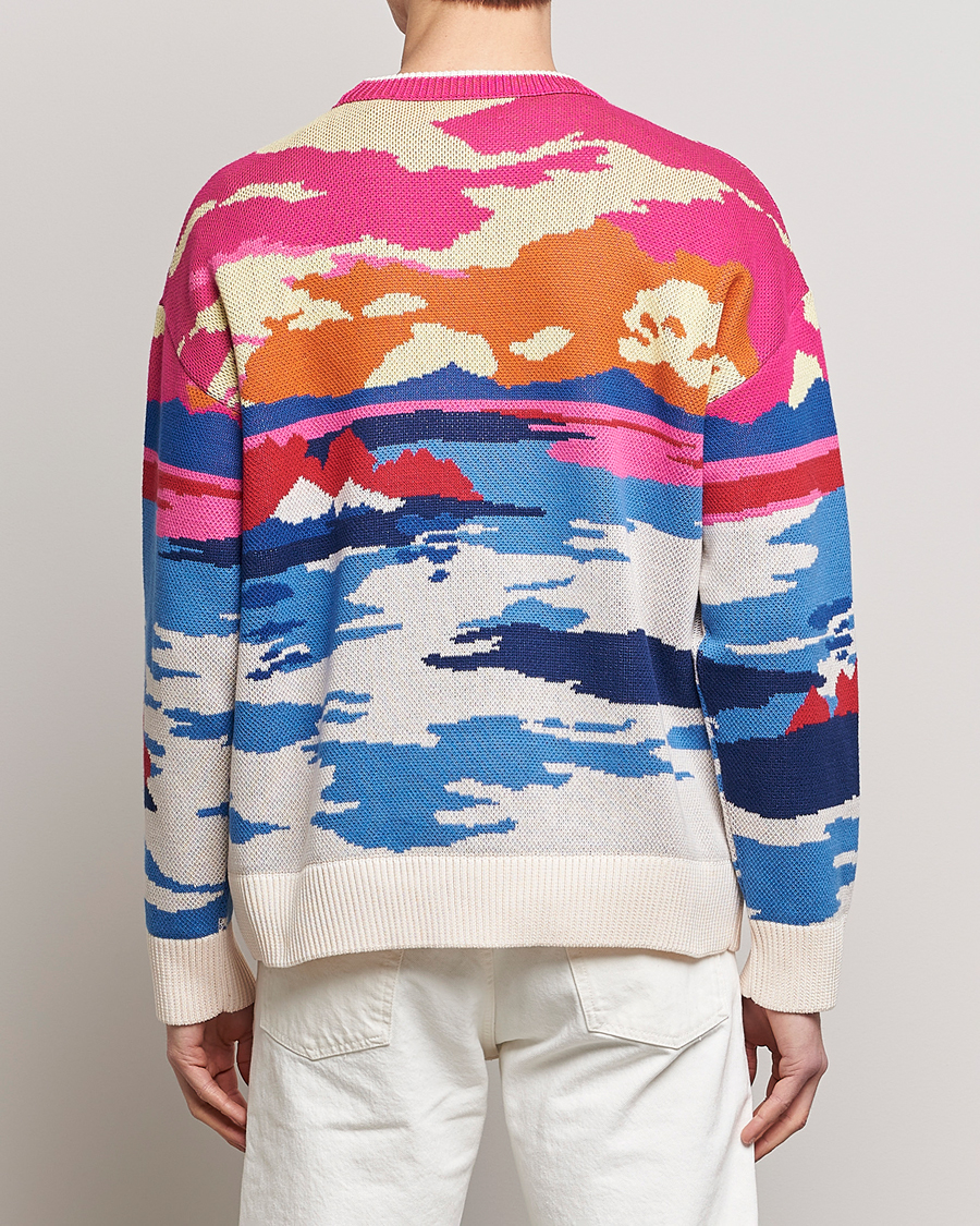 Heren | Truien | GANT | Landscape Printed Knitted Crew Neck Multi