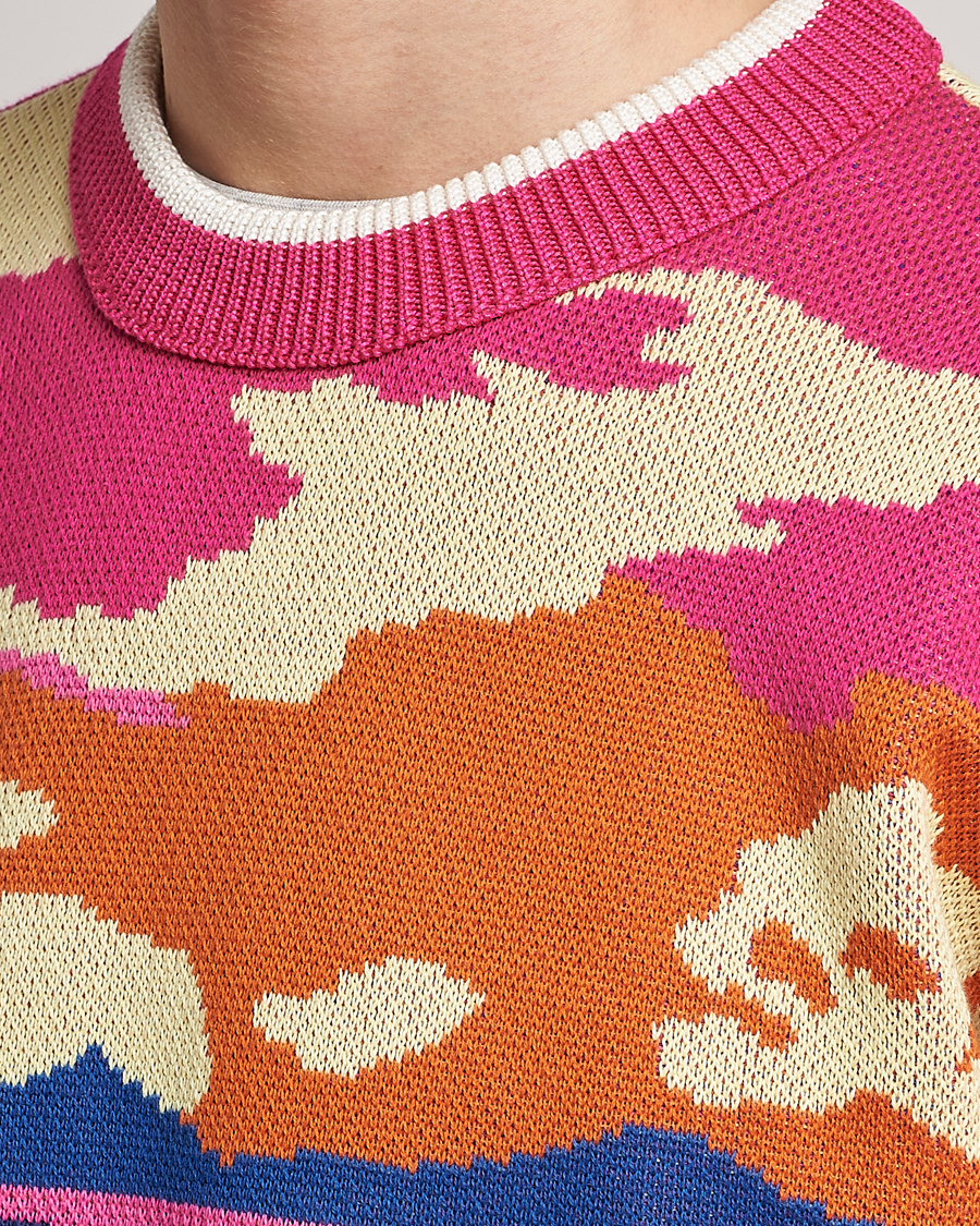 Heren | Truien | GANT | Landscape Printed Knitted Crew Neck Multi