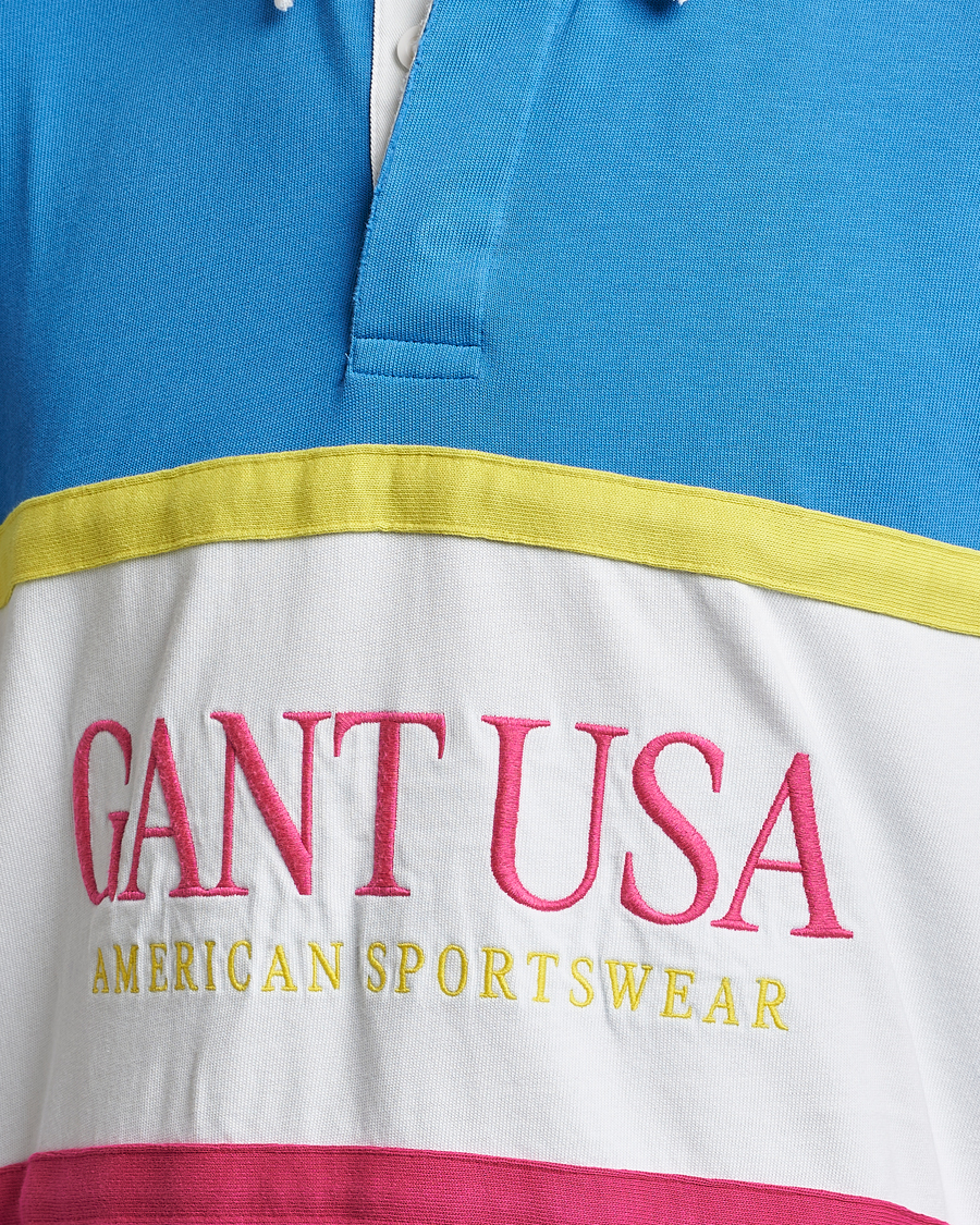 Heren | Truien | GANT | Archive Heavy Rugger Day Blue