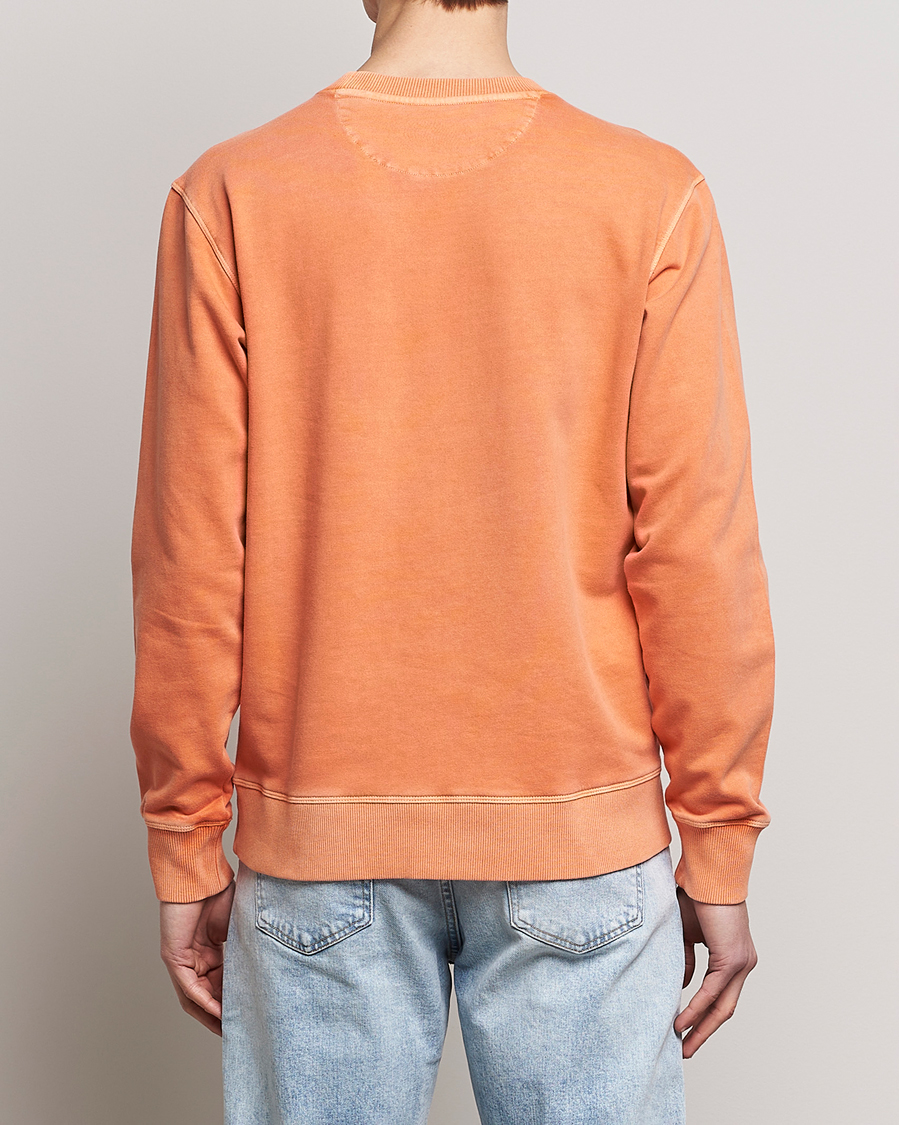 Heren | Truien | GANT | Sunbleached Crew Neck Sweatshirt Orange