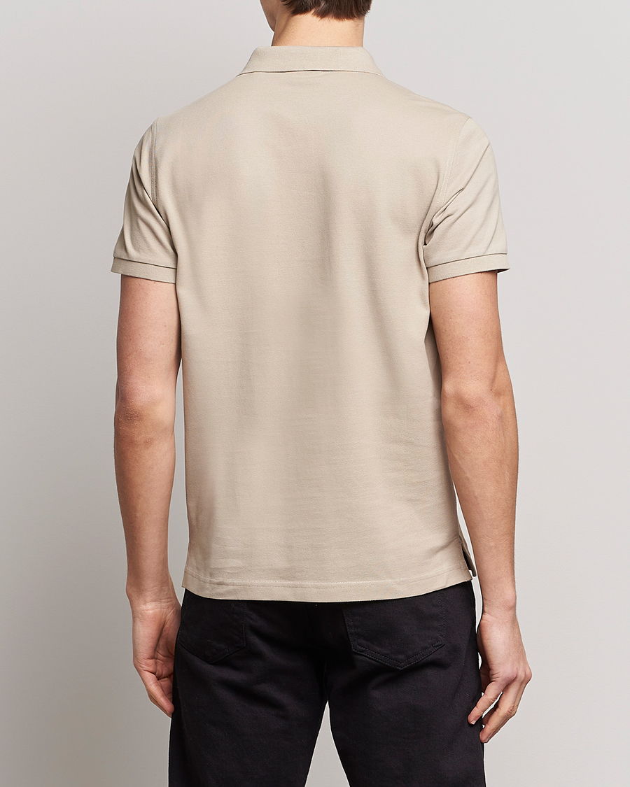 Heren | Polo's | GANT | The Original Polo Concrete Beige