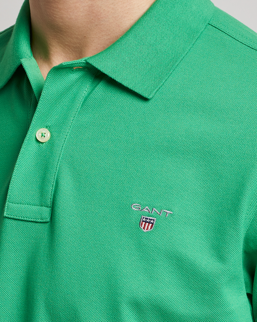 Heren | Polo's | GANT | The Original Polo Mid Green