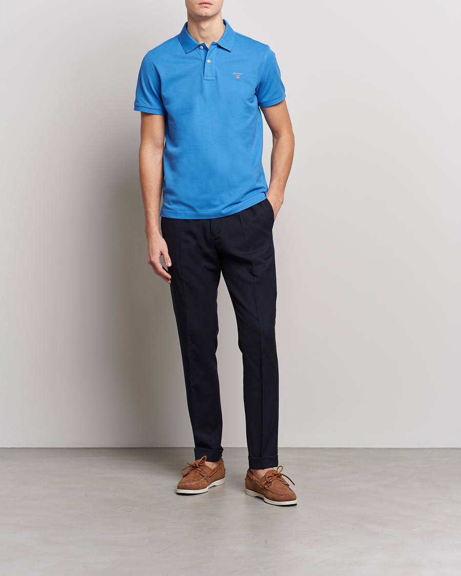 Heren | Polo's | GANT | The Original Polo Day Blue
