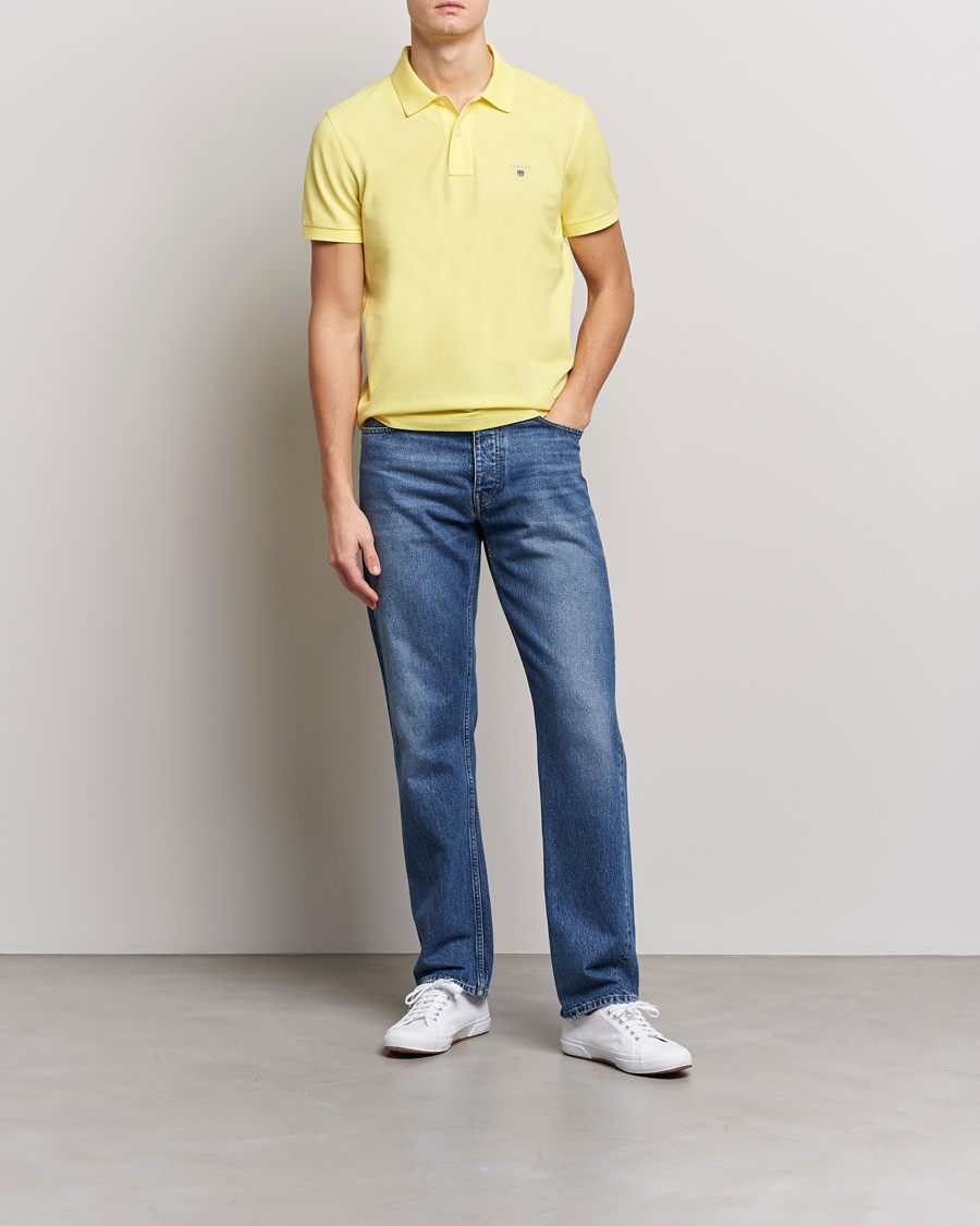 Heren | Polo's | GANT | The Original Polo Clear Yellow