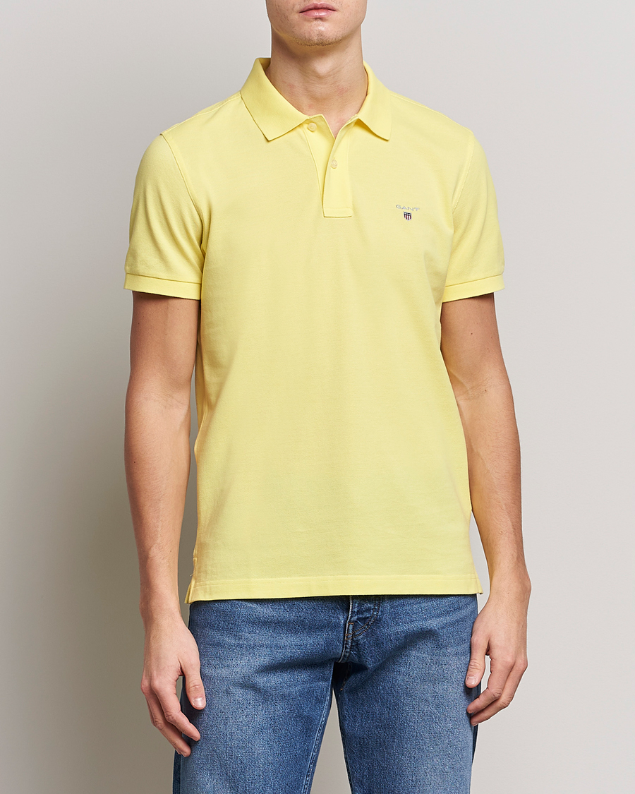 Heren | Polo's | GANT | The Original Polo Clear Yellow