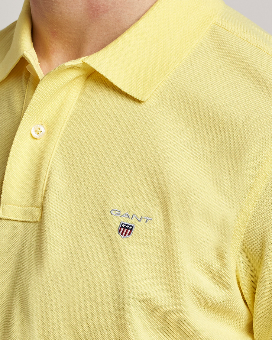 Heren | Polo's | GANT | The Original Polo Clear Yellow