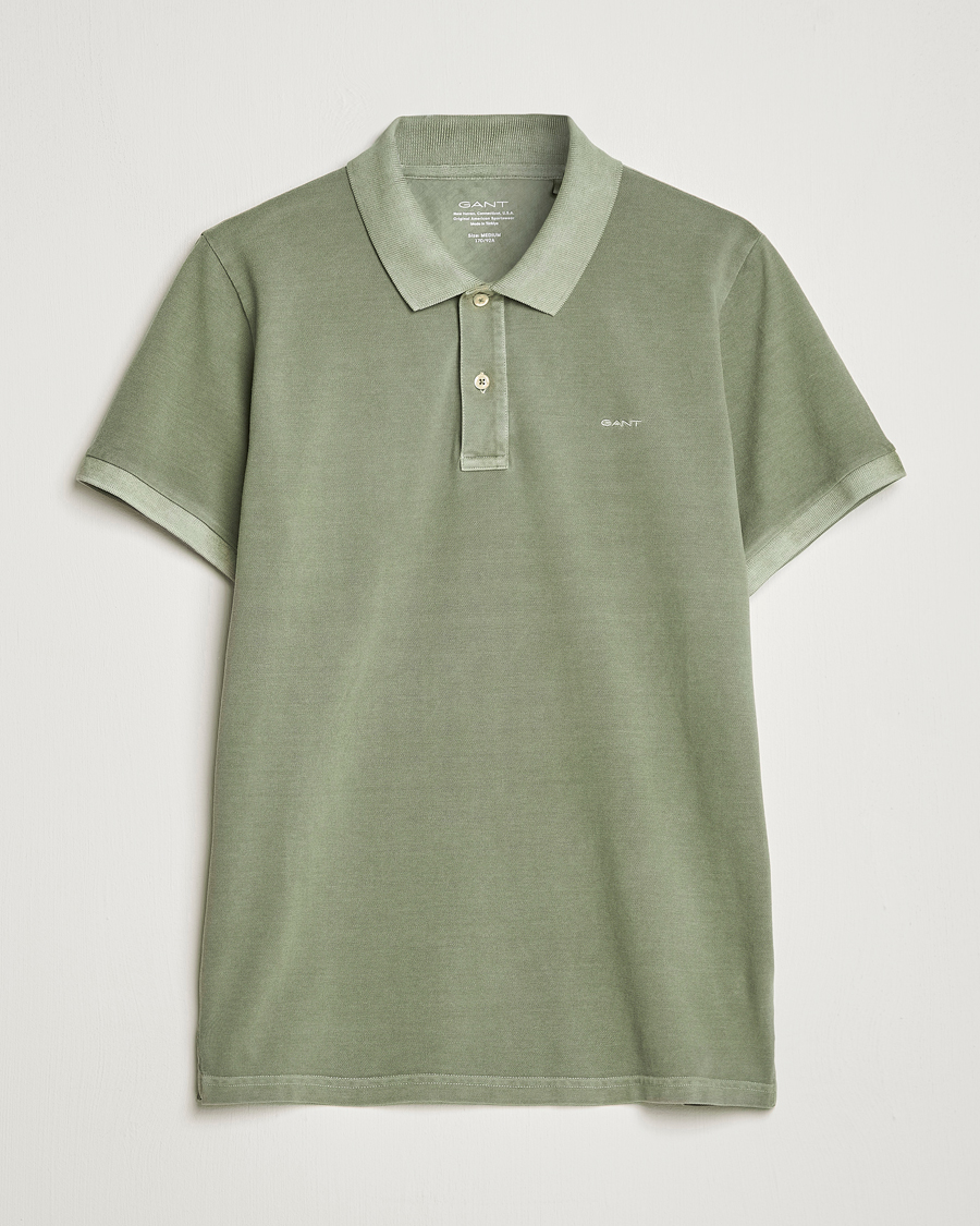Heren | Polo's | GANT | Sunbleached Polo Calamata Green