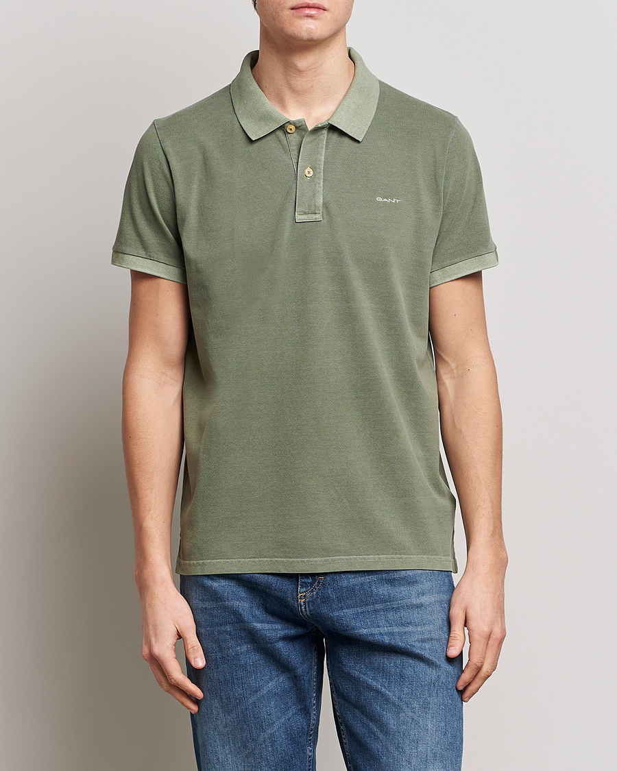 Heren | Polo's | GANT | Sunbleached Polo Calamata Green