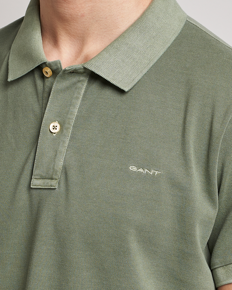 Heren | Polo's | GANT | Sunbleached Polo Calamata Green