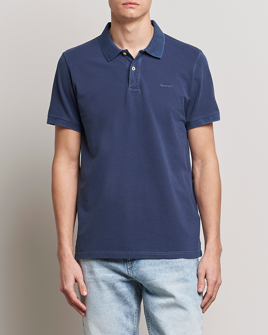 Heren | Polo's | GANT | Sunbleached Polo Persian Blue