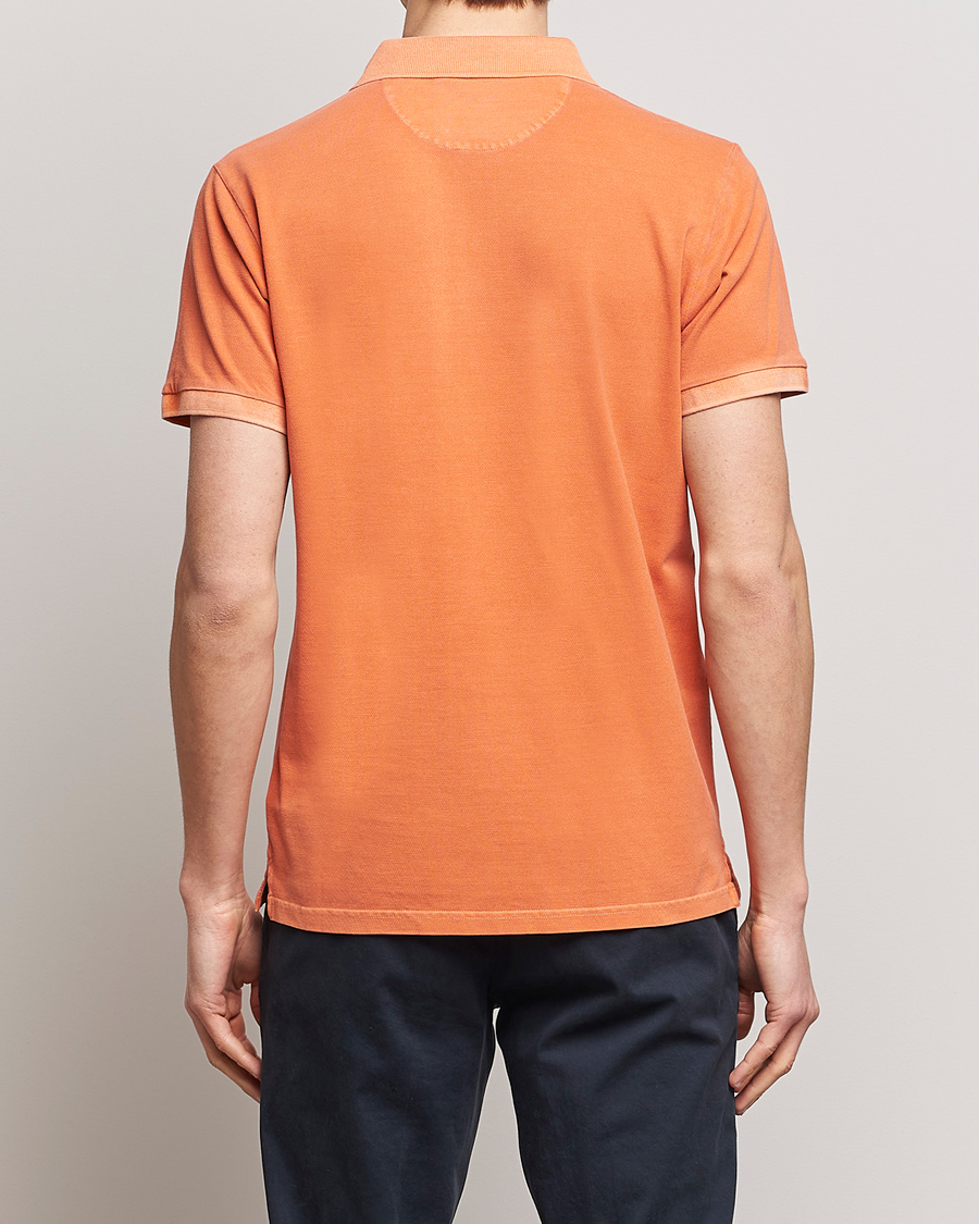 Heren | Polo's | GANT | Sunbleached Polo Apricot Orange