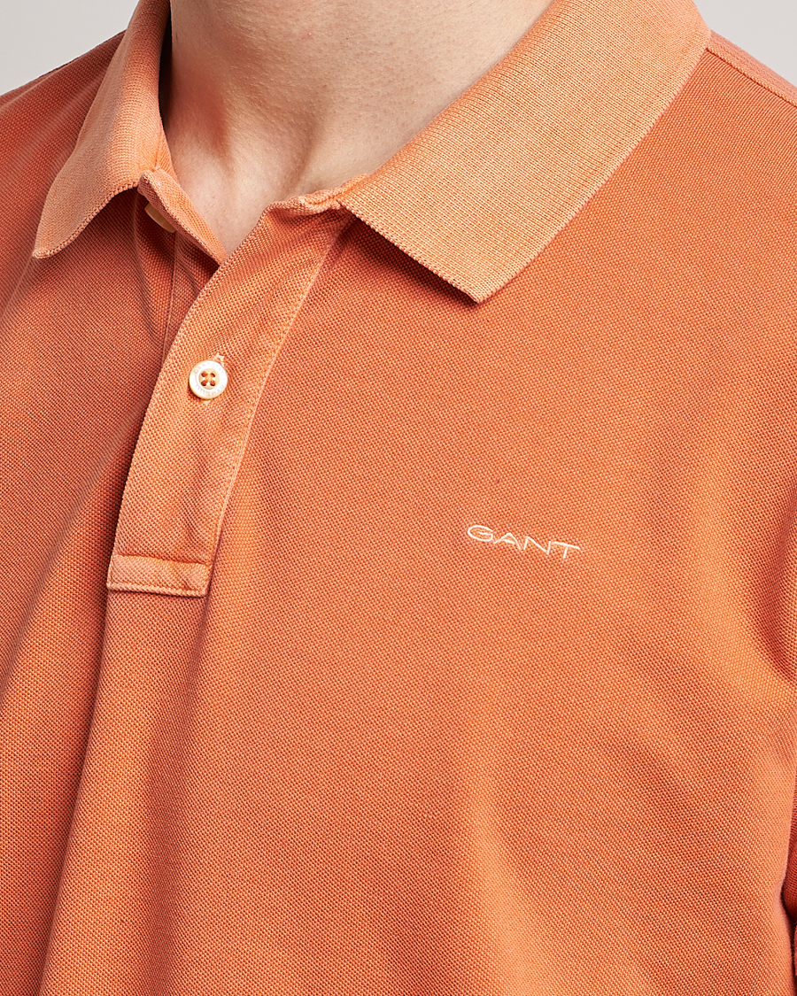 Heren | Polo's | GANT | Sunbleached Polo Apricot Orange