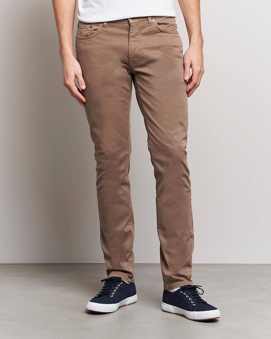 Heren | Broeken | GANT | Hayes Desert Jeans Desert Brown