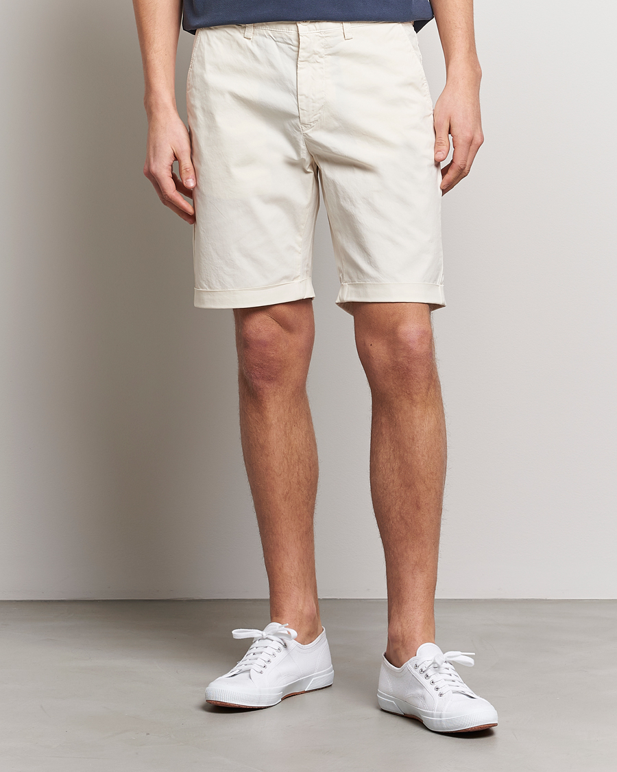 Heren | Korte broek | GANT | Regular Sunbleached Shorts Cream
