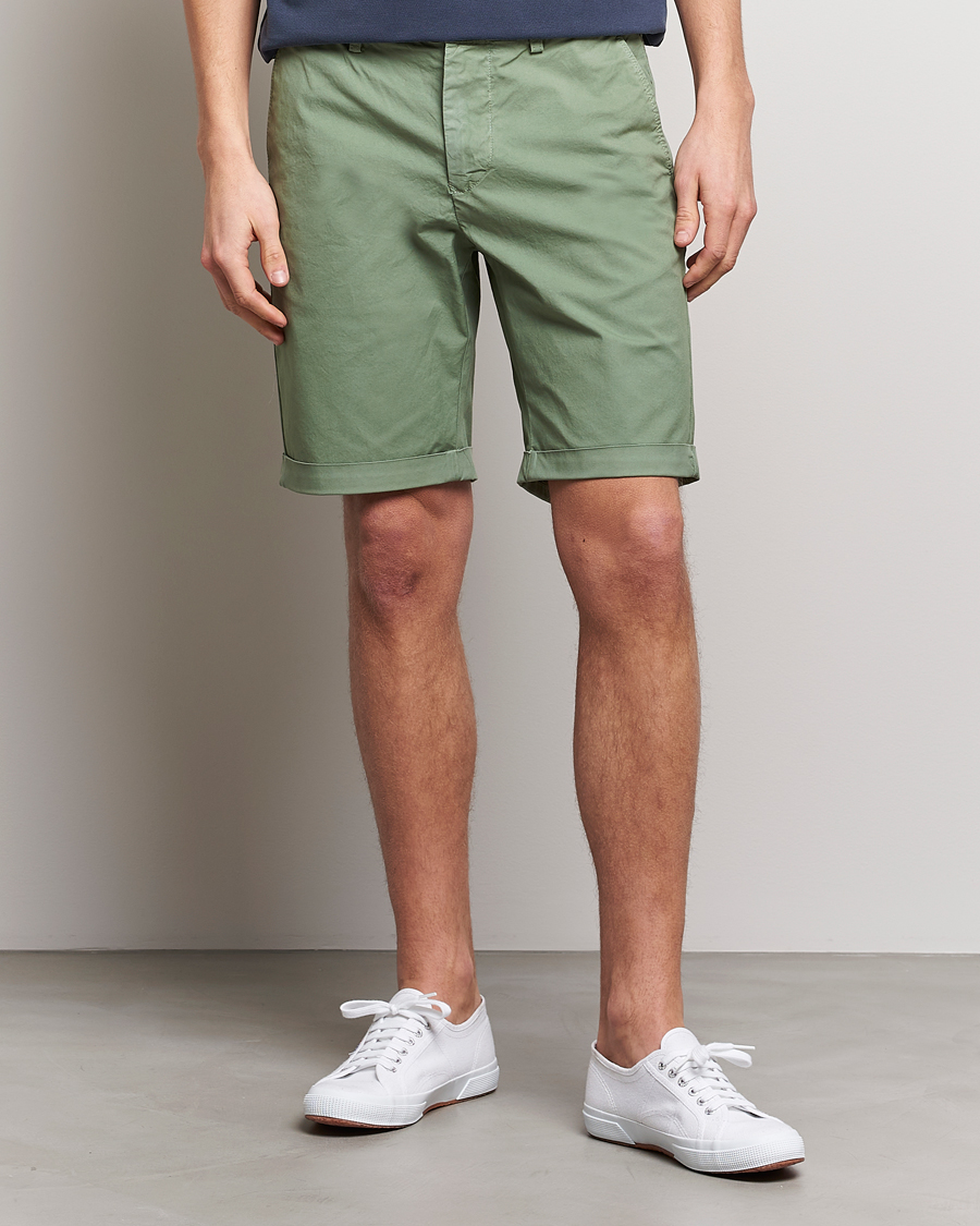 Heren | Korte broek | GANT | Regular Sunbleached Shorts Calamata Green