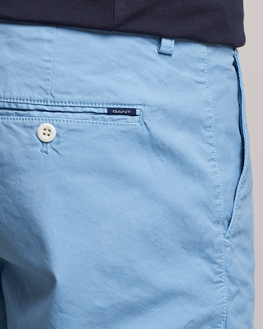Heren | Korte broek | GANT | Regular Sunbleached Shorts Gentle Blue