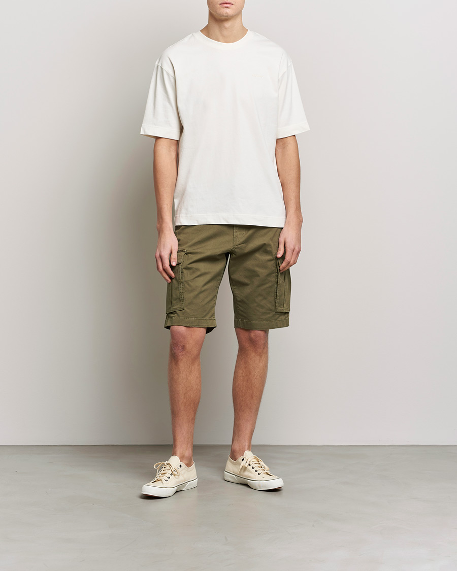 Heren | Korte broek | GANT | Relaxed Twill Cargoshorts Racing Green