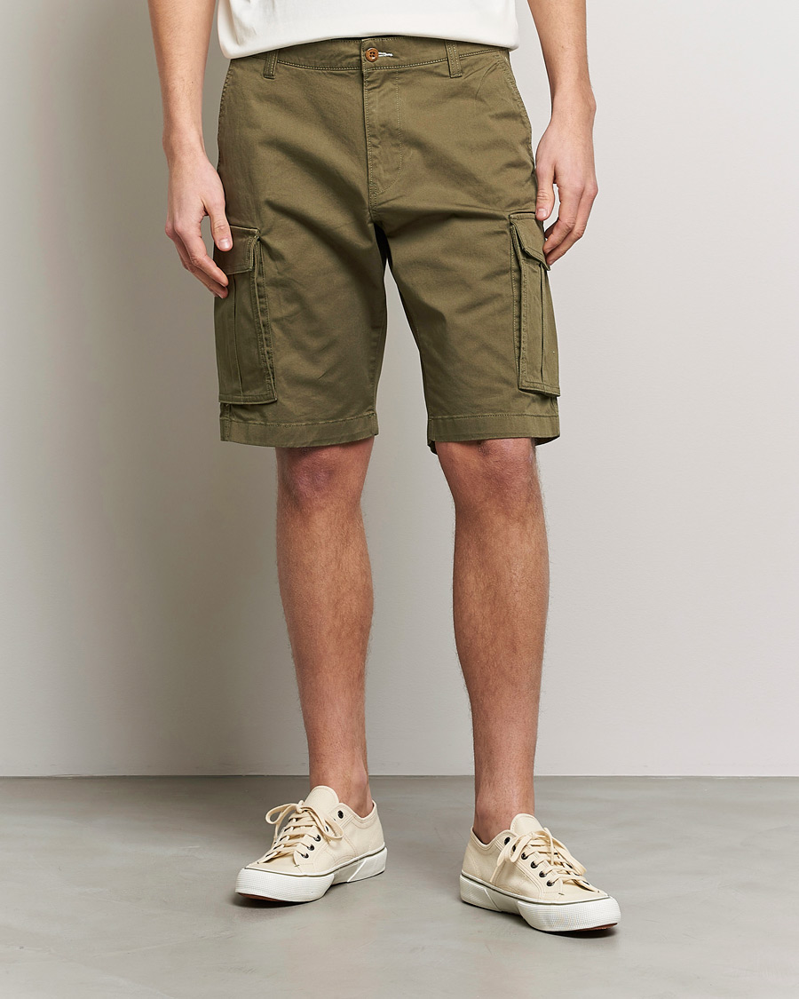 Heren | Korte broek | GANT | Relaxed Twill Cargoshorts Racing Green