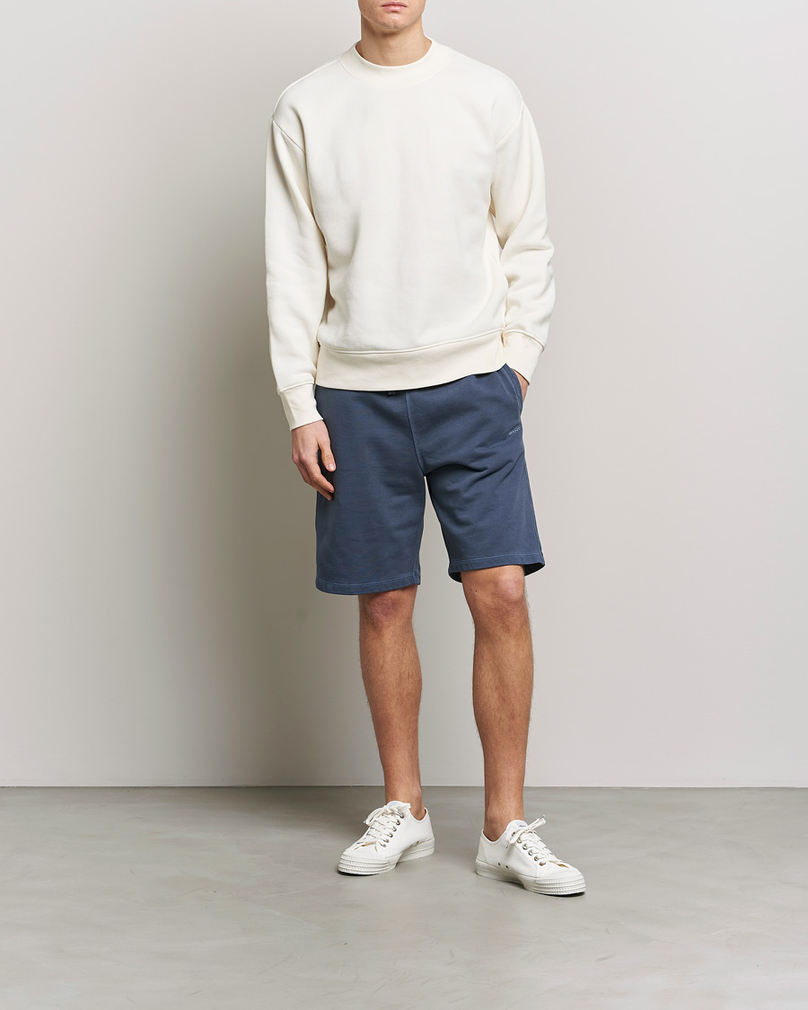 Heren | Korte broek | GANT | Sunbleached Sweatshorts Evening Blue