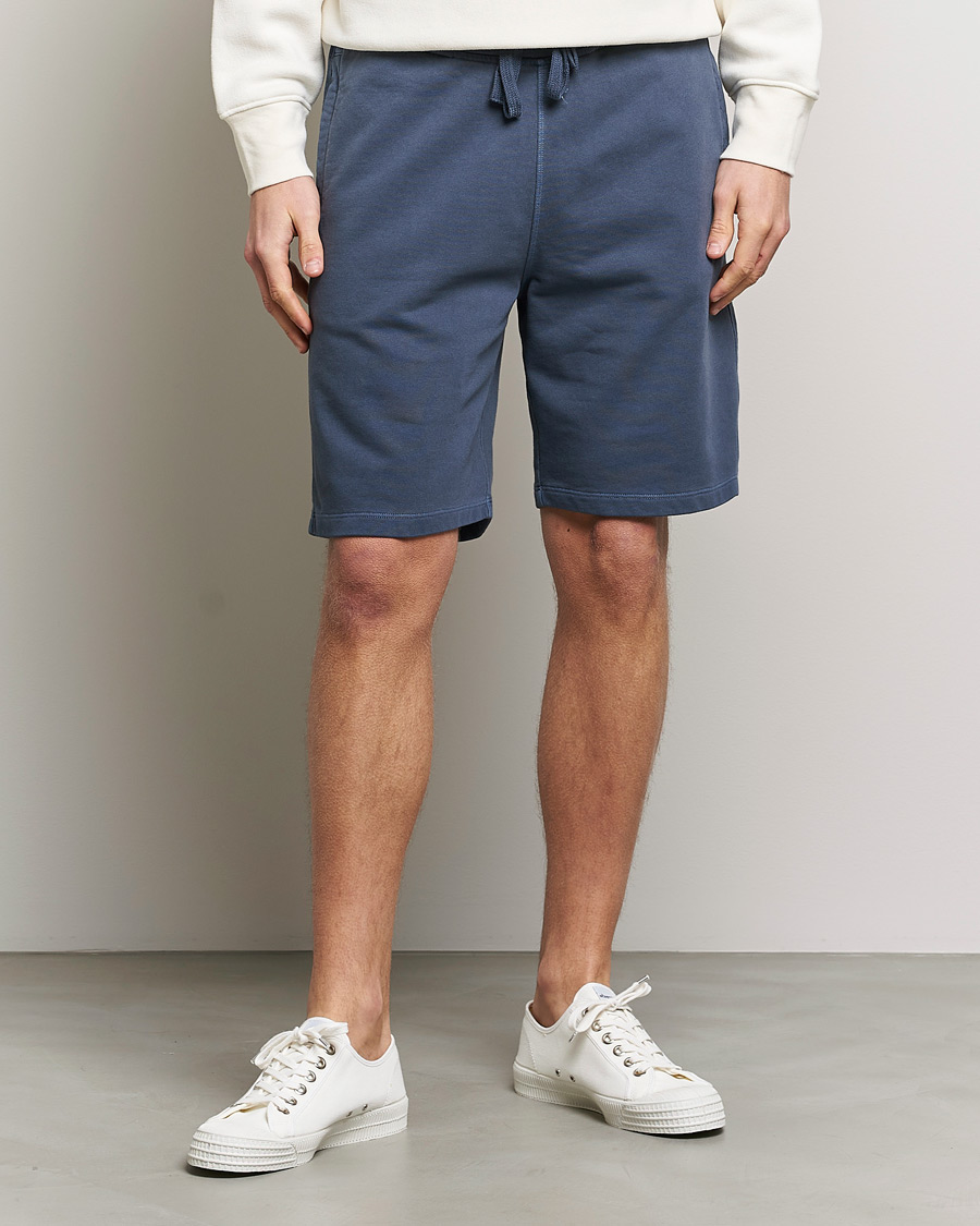 Heren | Korte broek | GANT | Sunbleached Sweatshorts Evening Blue