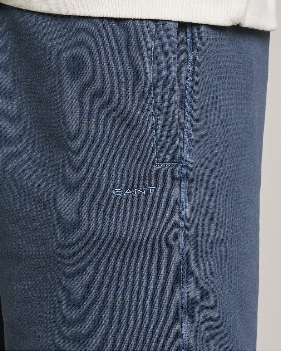 Heren | Korte broek | GANT | Sunbleached Sweatshorts Evening Blue
