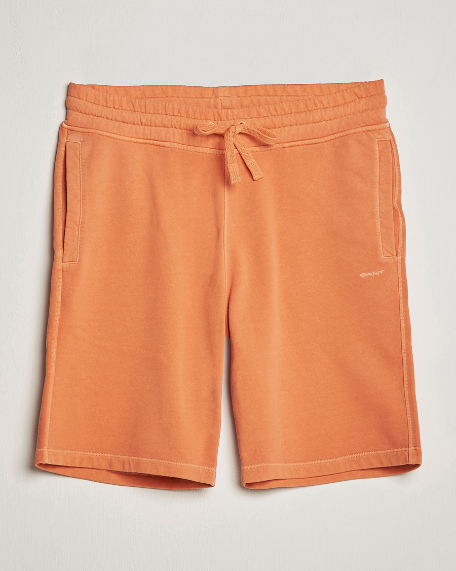 Heren | Korte broek | GANT | Sunbleached Sweatshorts Apricot Orange