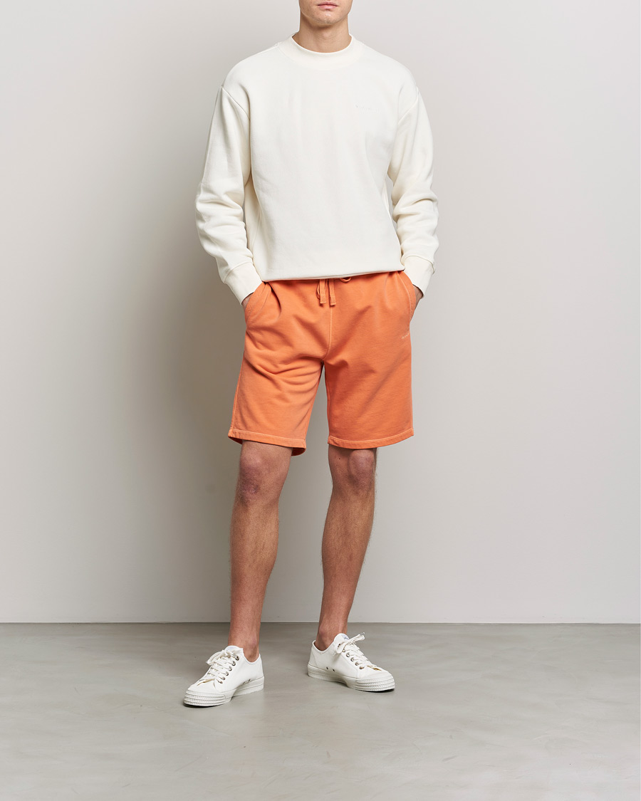 Heren | Korte broek | GANT | Sunbleached Sweatshorts Apricot Orange
