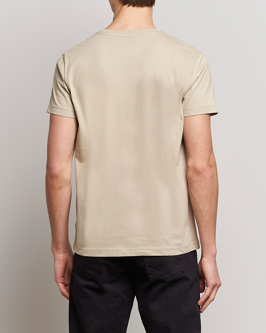 Heren | T-shirts | GANT | The Original T-Shirt Concrete Beige